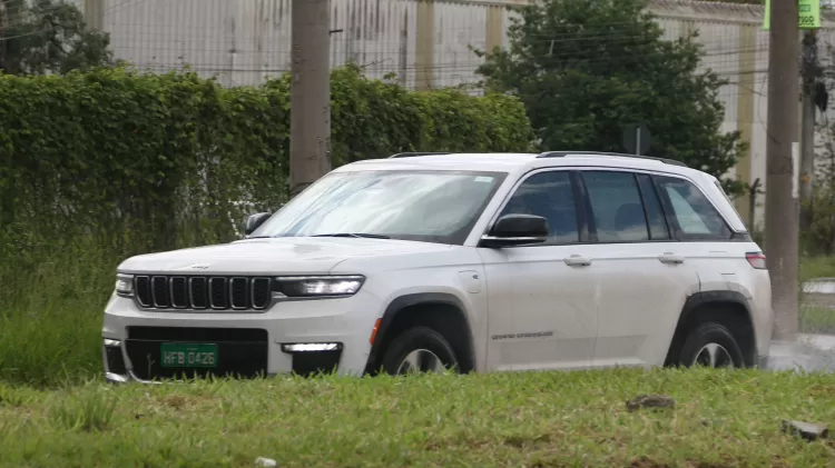 Novo Jeep Grand Cherokee 4xe frente - Marlos Ney Vidal/Autos Segredos - Marlos Ney Vidal/Autos Segredos