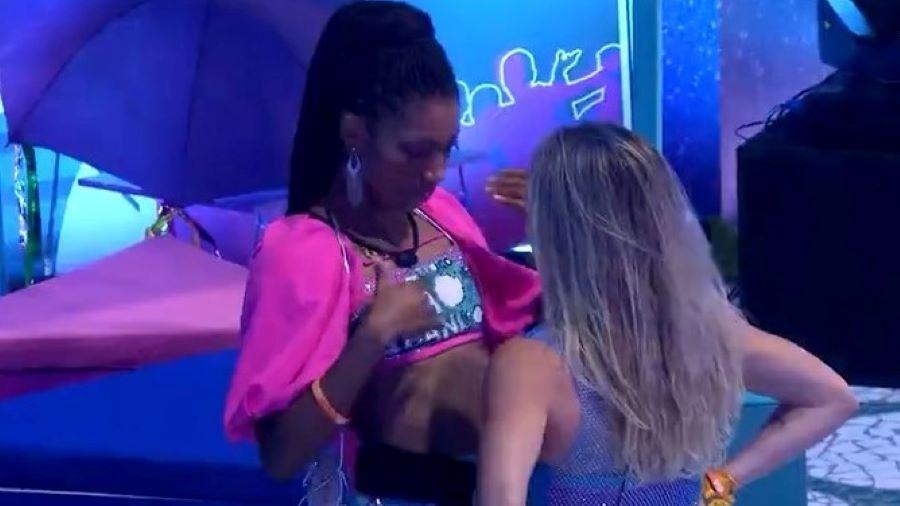 BBB 23: Tina opina sobre relacionamento de Bruna e Gabriel - Reprodução/Globoplay