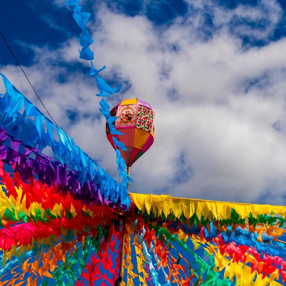 São João Festa Junina jogo da velha