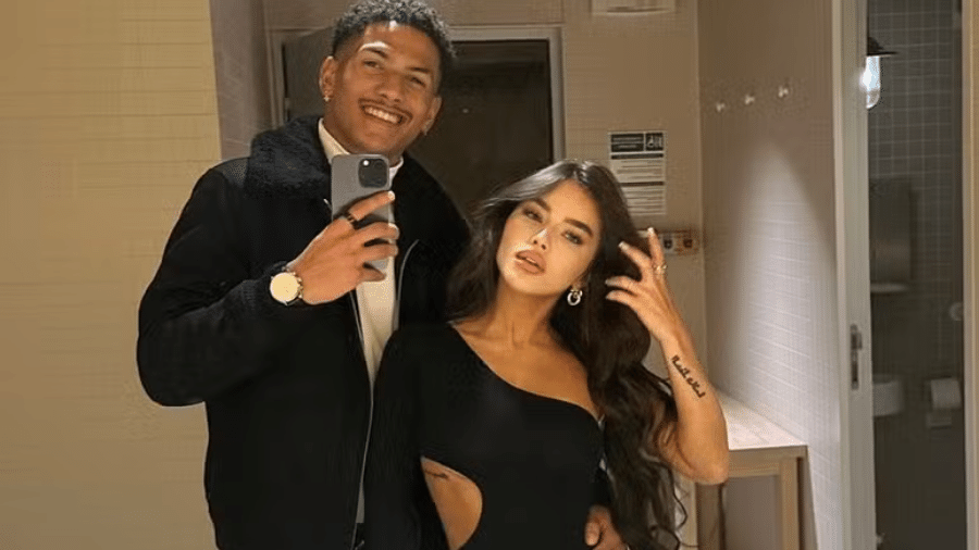 Ângelo Gabriel, ex-jogador do Santos, namora a influenciadora Bianca Anchieta