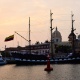 Réplica de antiga embarcação atrai a atenção de turistas em Cartagena, na Colômbia. O local atraiu muitos piratas entre os séculos 16 e 18 - Denise de Almeida/UOL
