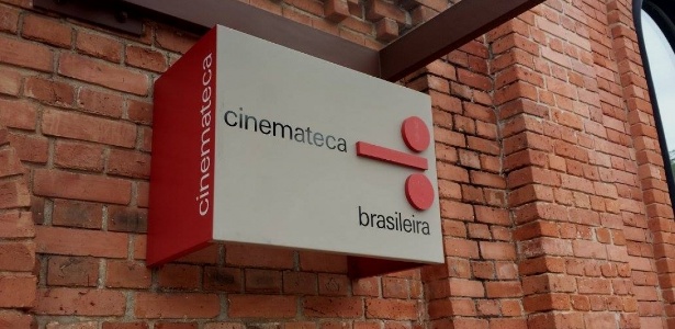 Logomarca na fachada da Cinemateca Brasileira, em São Paulo - Divulgação