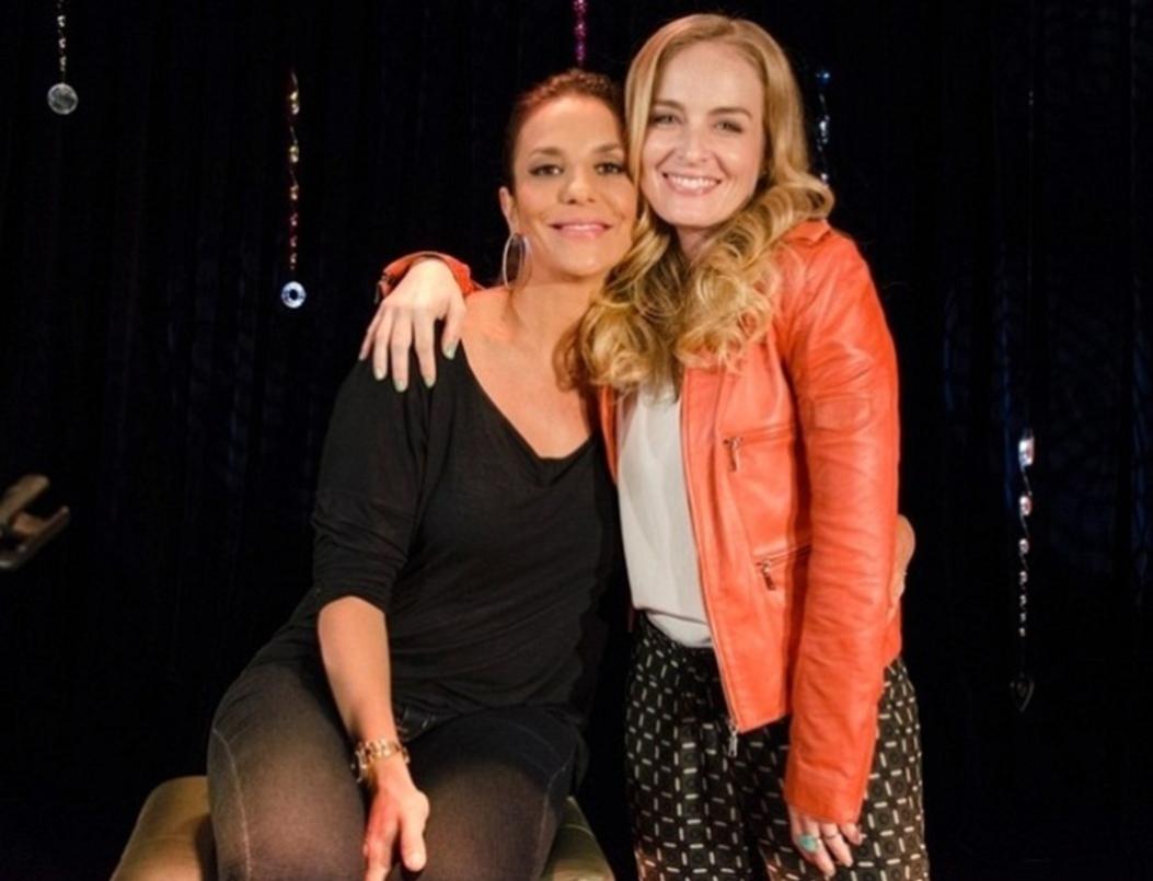 Ivete Sangalo é entrevistada por Angélica no "Estrelas" - Divulgação/Globo