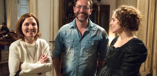 Thereza Falcão, Alessandro Marson e Letícia Colin - Estevam Avellar/Globo - Estevam Avellar/Globo