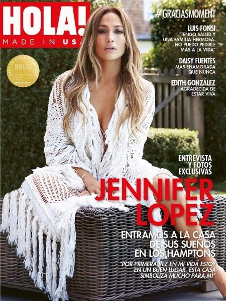 Jennifer Lopez na capa da Hola! - Divulgação