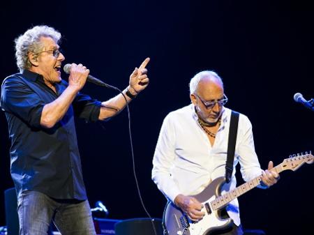 Roger Daltrey e Pete Townshend, do The Who, em São Paulo, em 2017 - Mariana Pekin/UOL