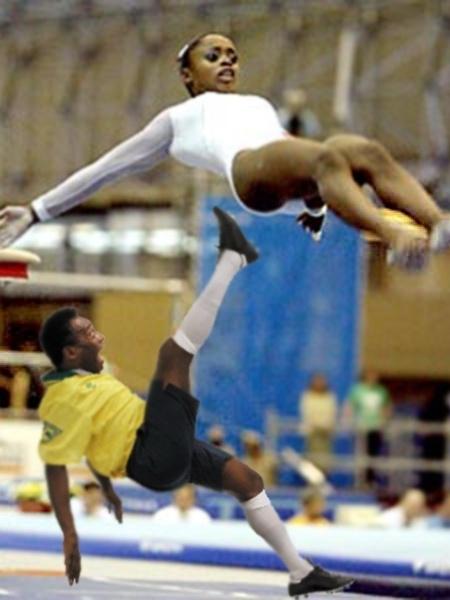 Pelezinho voador - Reprodução - Reprodução