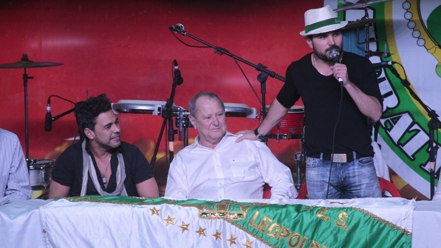 O presidente da Imperatriz Leopoldinense, Luizinho Drumond - Wallace Barbosa/AgNews