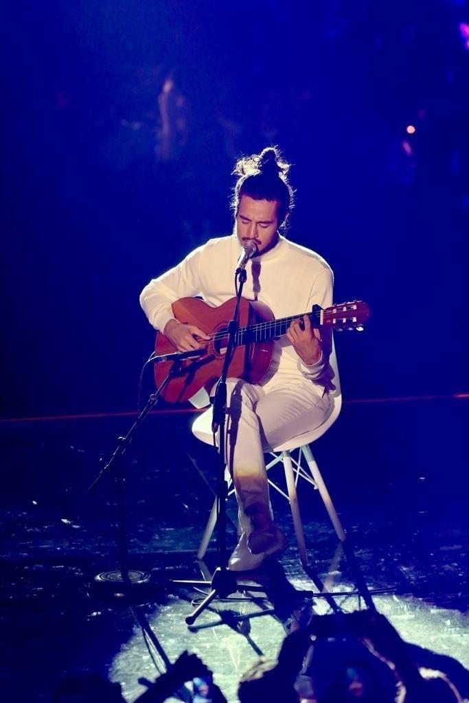 Tiago Iorc apareceu de surpresa e cantou no MTV Miaw - Manuela Scarpa e Iwi Onodera/Brazil News