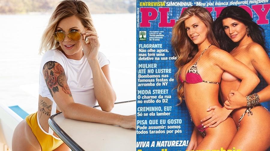 Antonela se mostrou arrependida 15 anos depois de ter posado para com a "Mulher Samambaia" - Bernardo Coelho | CO Assessoria / Reprodução/Playboy