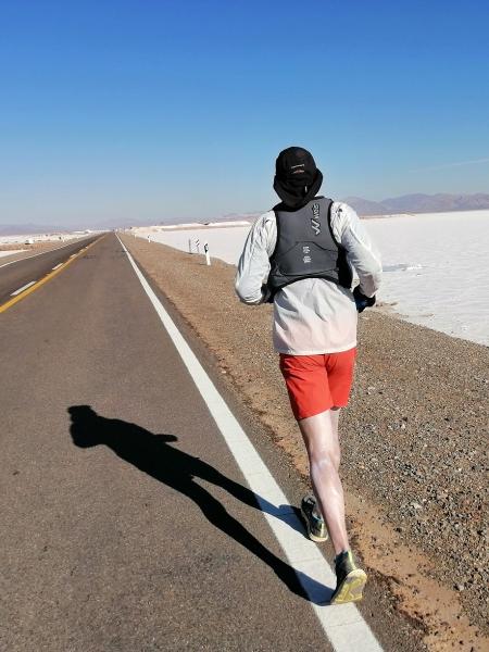 Ambiente inóspito: região de Salinas Grandes, na Argentina - Arquivo pessoal - Arquivo pessoal