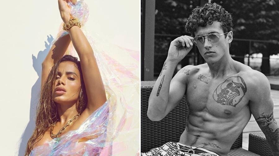 Anitta e seu suposto novo affair, Lucas Omulek: ambos estão na Croácia - Reprodução