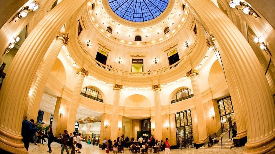 Interior do Centro Cultural Banco do Brasil, no Rio de Janeiro, que reabre hoje após seis meses - Brazil Photos/LightRocket via Getty Images