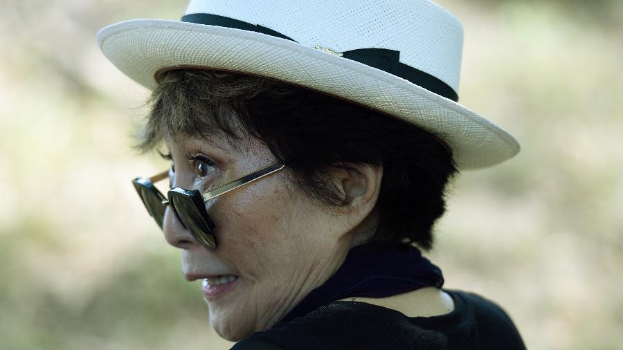 Yoko Ono, aos 87 anos - DON EMMERT/AFP
