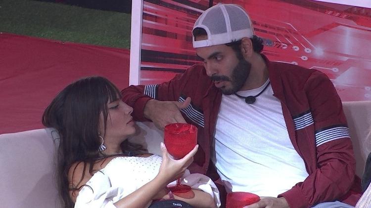 BBB 21: Rodolffo e Thaís - Reprodução/Globoplay - Reprodução/Globoplay