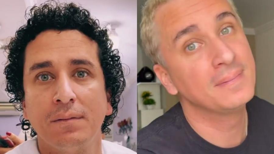 Rafael Portugal brinca com comparações após platinar e raspar o cabelo - Reprodução/Instagram