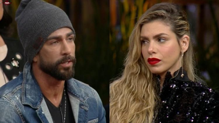 A Fazenda 2021: Erasmo e Erika trocam farpas na formação da terceira roça - Reprodução/PlayPlus - Reprodução/PlayPlus