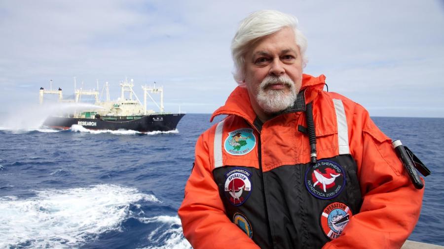 O ativista Paul Watson está preso desde julho - Reprodução/Divulgação