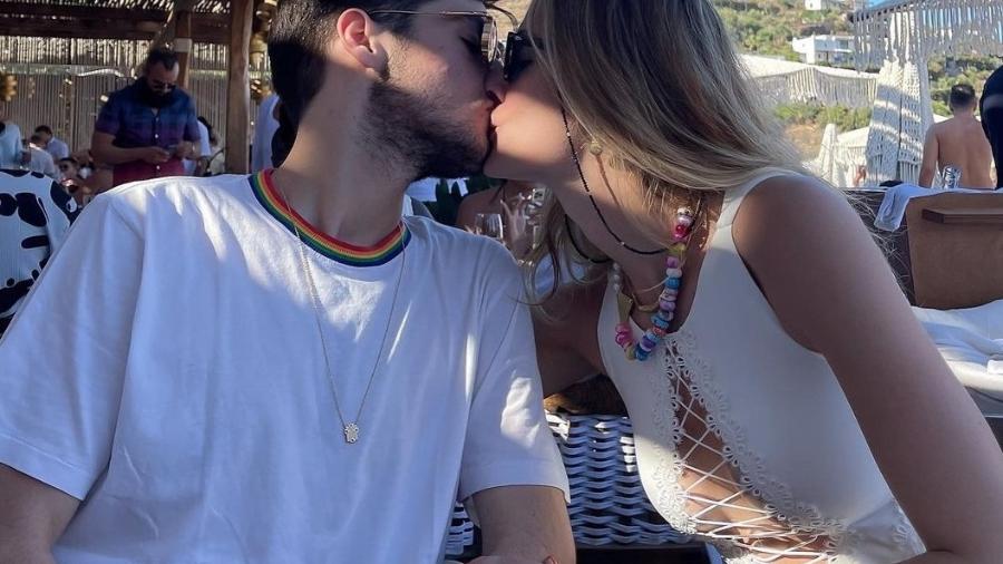 Schynaider e João Guilherme assumiram o namoro em janeiro, mas se conheceram no final de 2021 - Reprodução/Instagram