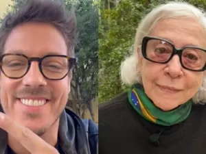 Porchat revela que já 'ignorou' Fernanda Montenegro: 'Achei que era golpe'