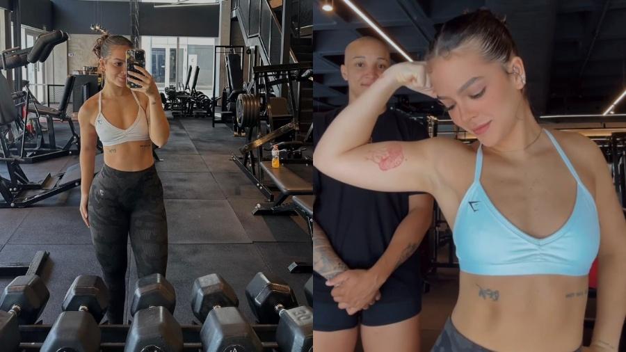 Mel Maia posta foto de top após treino - Reprodução/melissamelmaia