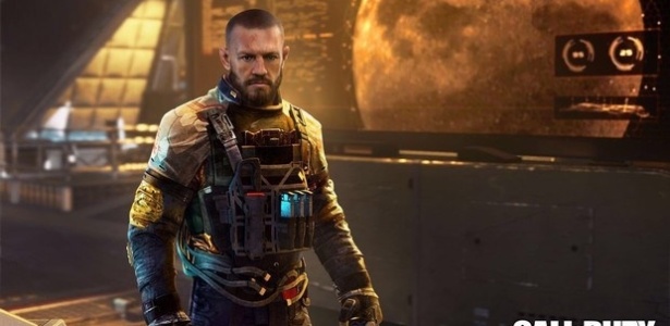 O lutador Conor McGregor é um dos convidados de "Call of Duty: Infinite Warfare" - Divulgação