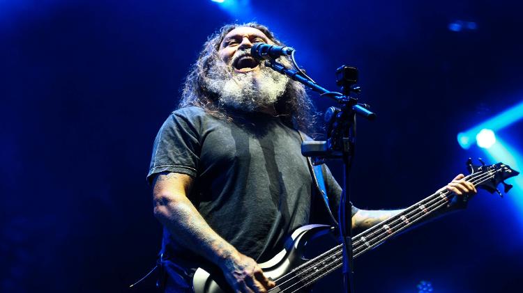 Slayer se apresenta no Maximum Festival, no autódromo de Interlagos - Aloisio Mauricio/Fotoarena/Estadão Conteúdo  - Aloisio Mauricio/Fotoarena/Estadão Conteúdo 