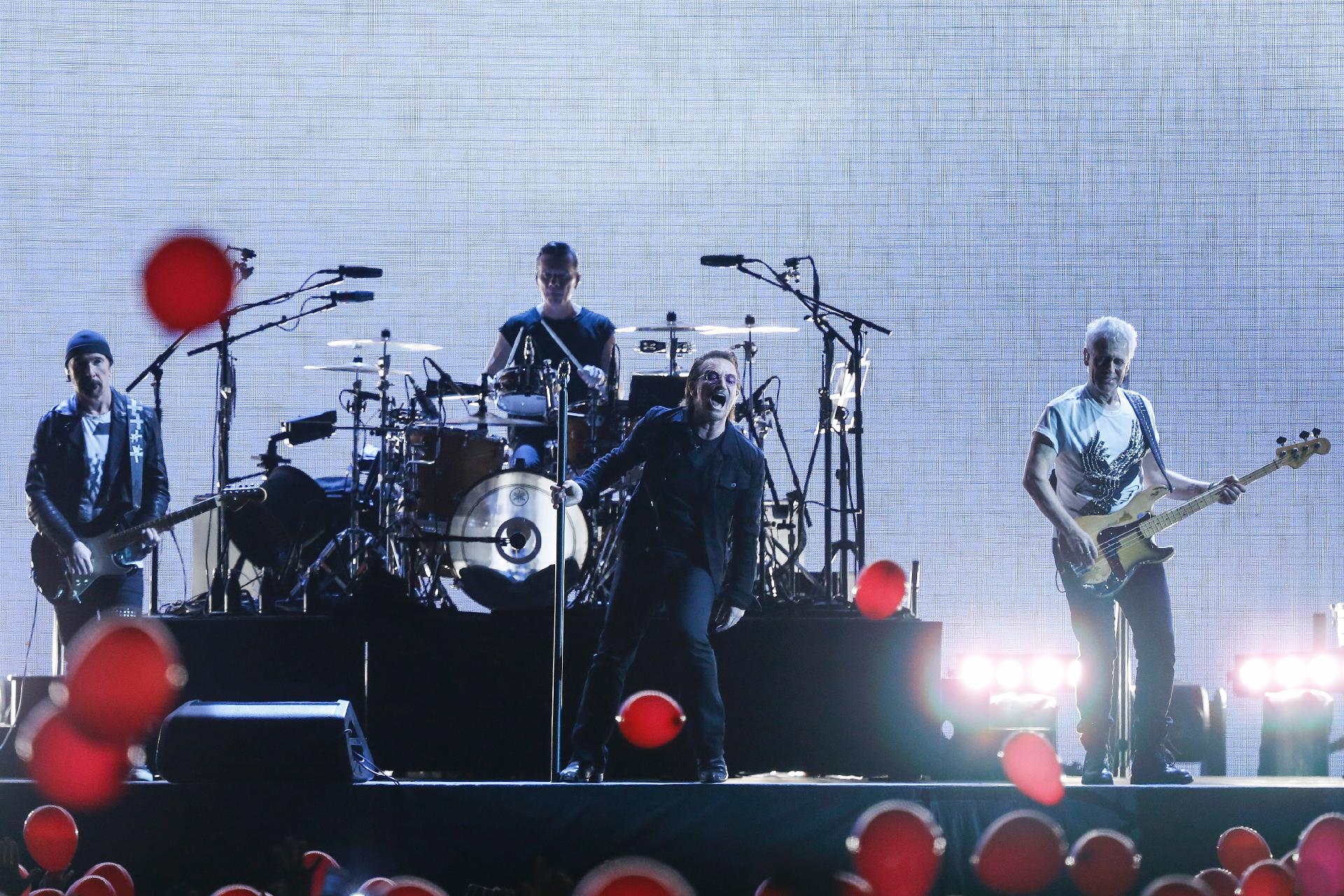 U2 abre turnê brasileira com show no estádio do Morumbi, em São Paulo - Lucas Lima/UOL