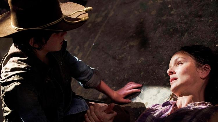 Morte Walking Dead Lori - Reprodução/AMC - Reprodução/AMC