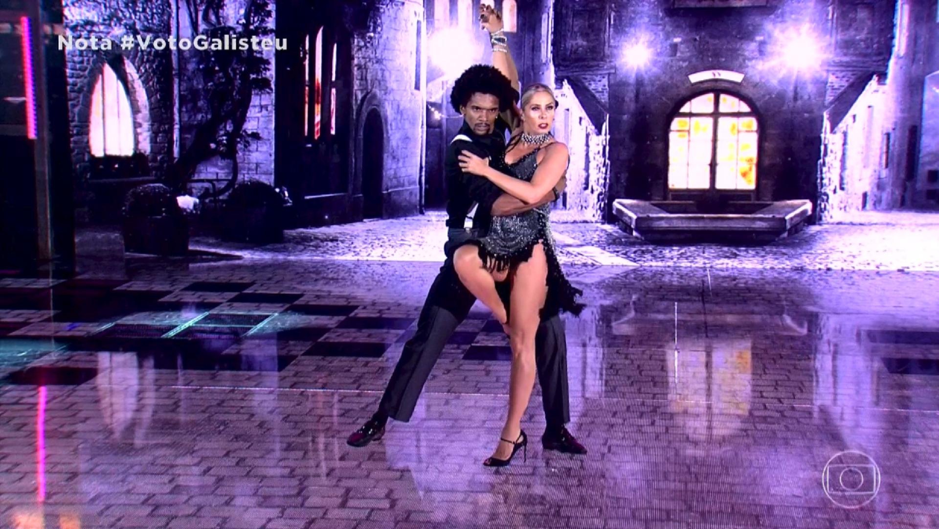 Adriane Galisteu na "Dança dos Famosos" - Reprodução/TV Globo