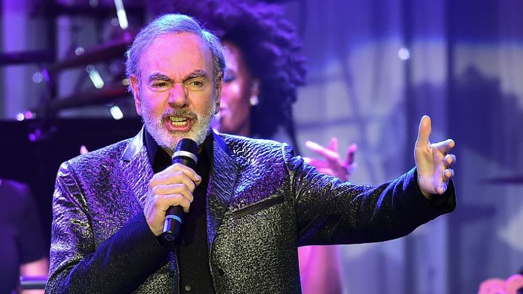 Neil Diamond, em foto de fevereiro 2017 - Frederic J. Brown/AFP - Frederic J. Brown/AFP