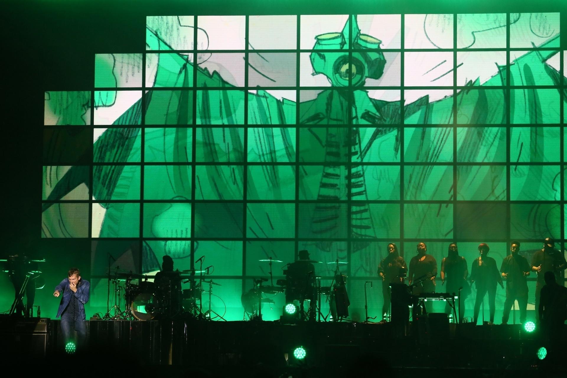 Gorillaz toca pela primeira vez em São Paulo - Iwi Onodera/UOL