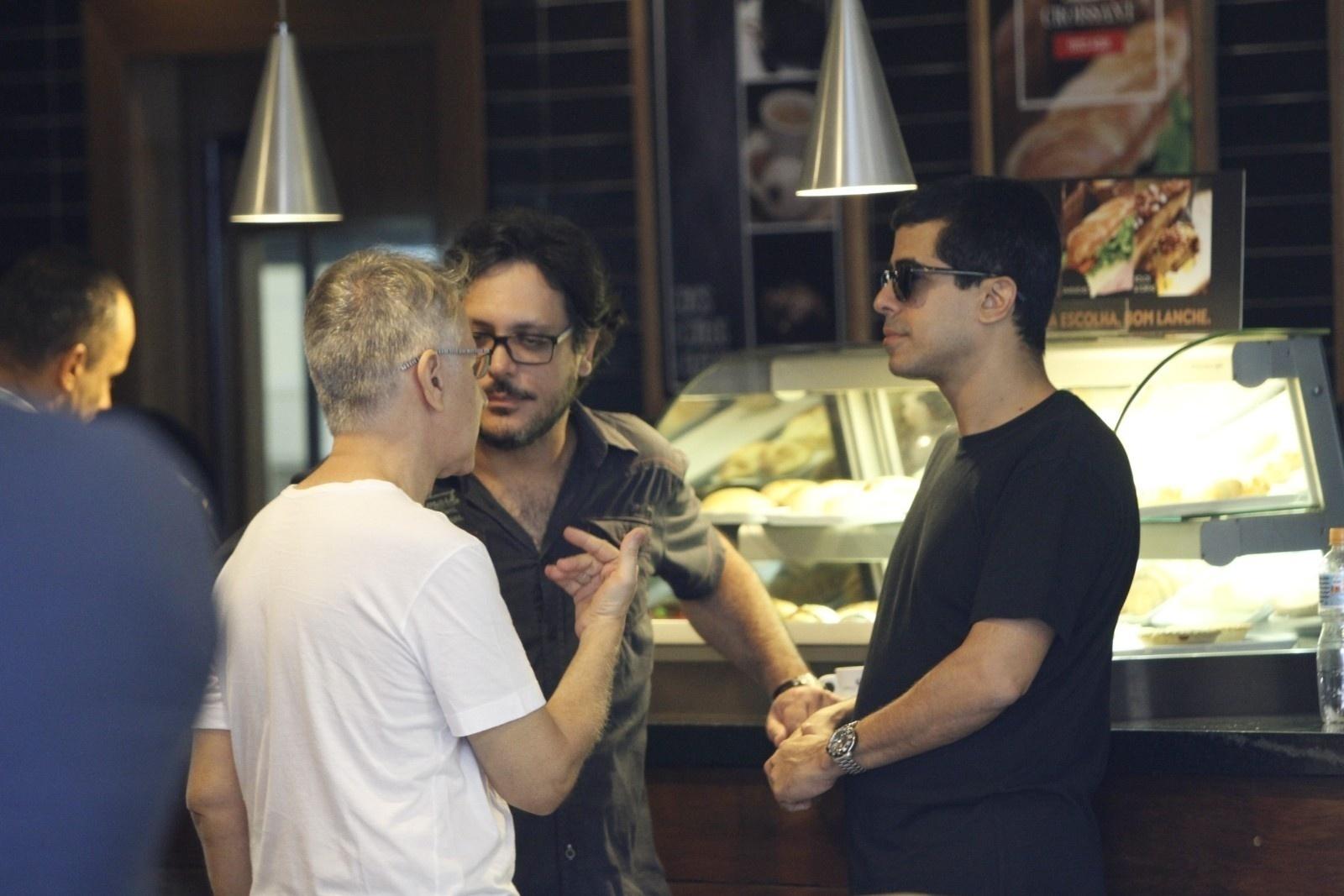 Marcius Melhen comparece ao velório de Agildo Ribeiro - Marcos Ferreira/Brazil News