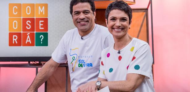 Sandra e Raí - Fábio Rocha/TV Globo - Fábio Rocha/TV Globo