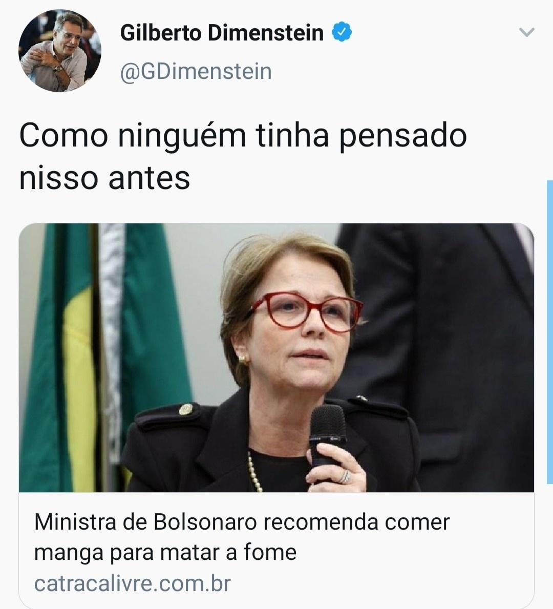 Recebeu um meme divertido no 'Whats'? Envie para o BOL: (11) 97335-6855 - Reprodução/Twitter