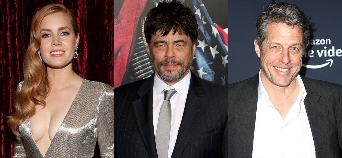 Amy Adams, Benicio Del Toro e Hugh Grant vão concorrer ao Emmy pela primeira vez em 2019 - Christopher Polk, Gabe Ginsberg, Tommaso Boddi/Getty Images