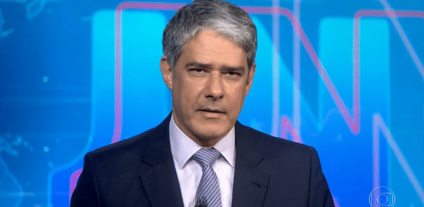 William Bonner no Jornal Nacional em 25 de maio