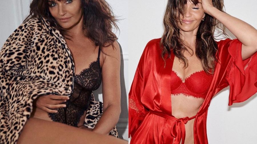 Supermodelo Helena Christensen posa de lingerie aos 51 anos - Reprodução/Instagram @helenachristensen