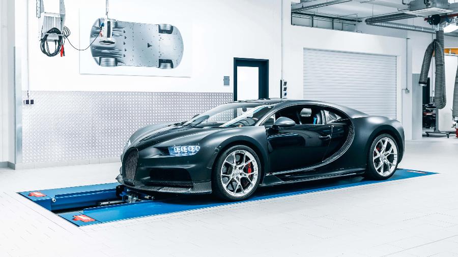 Bugatti Chiron protótipo 4-005 - Divulgação