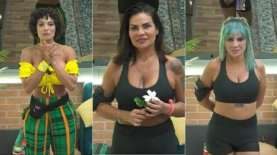 A Fazenda 2021: Aline, Solange e Valentina pedem votos para ficar no reality - Reprodução/Playplus