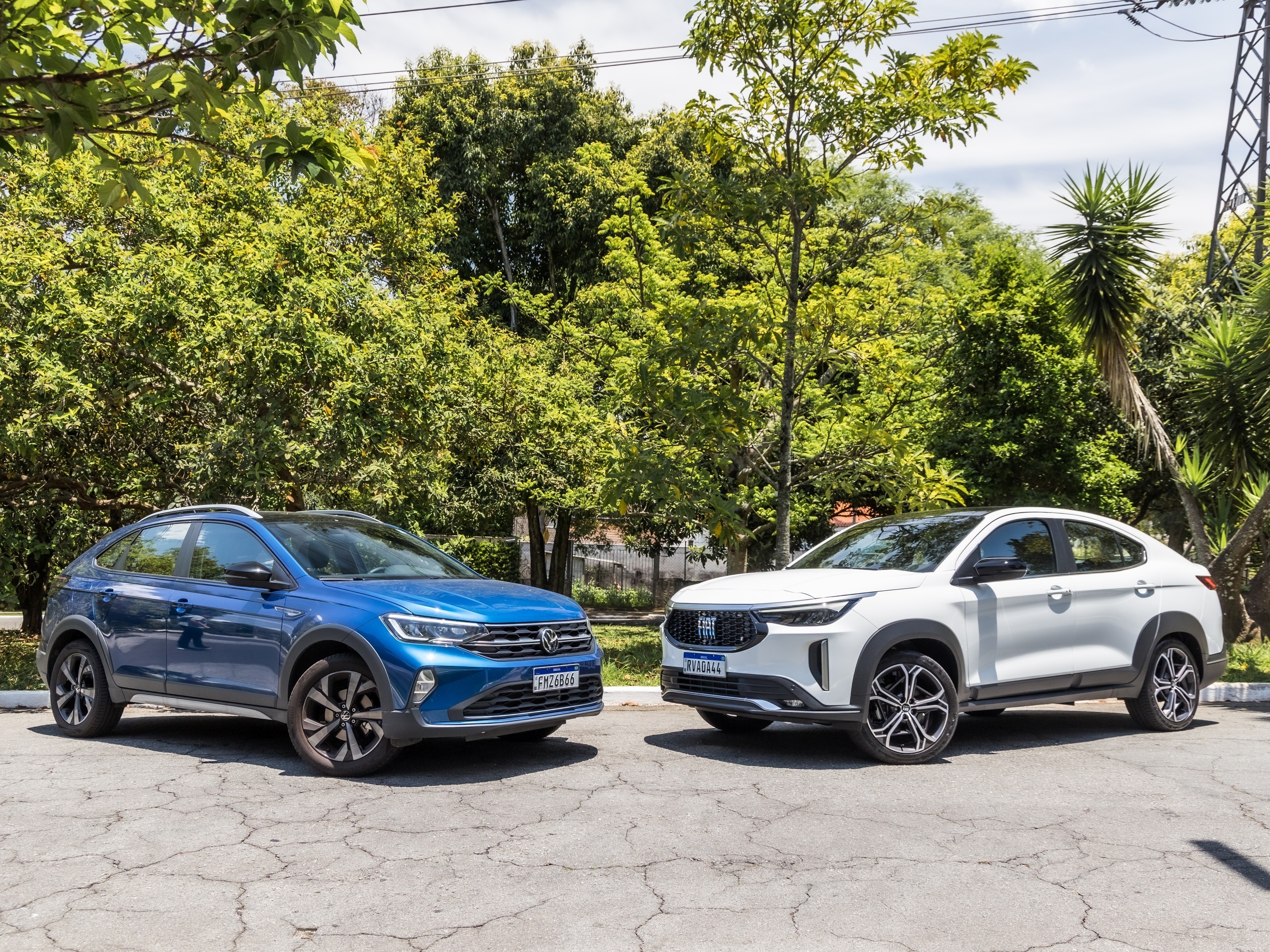 Comparativo: Fiat Fastback x Volkswagen Nivus é o confronto da moda entre  SUVs cupê