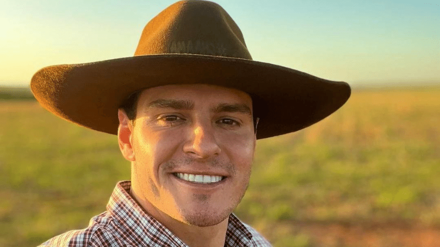 BBB 23: Gustavo com chapéu de cowboy em fazenda - Reprodução/Globo