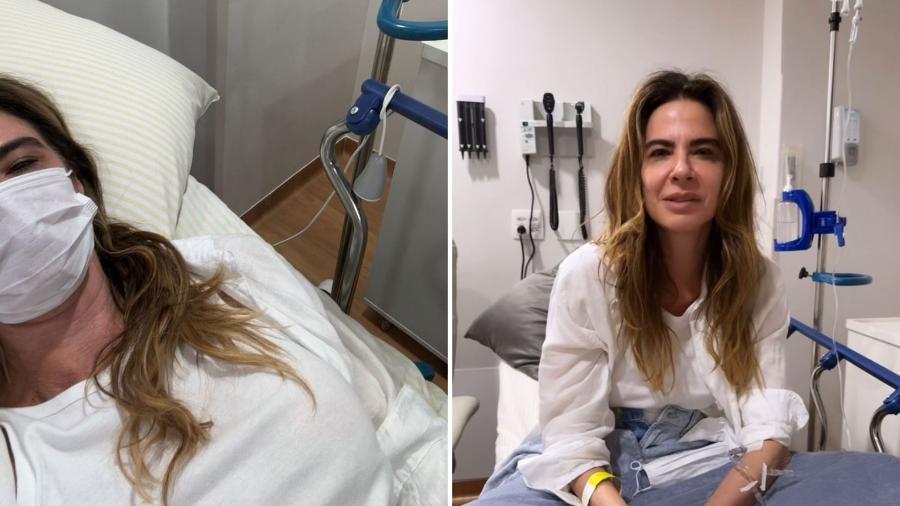 Luciana Gimenez diz que nunca tinha tido pneumonia e espera melhorar logo 