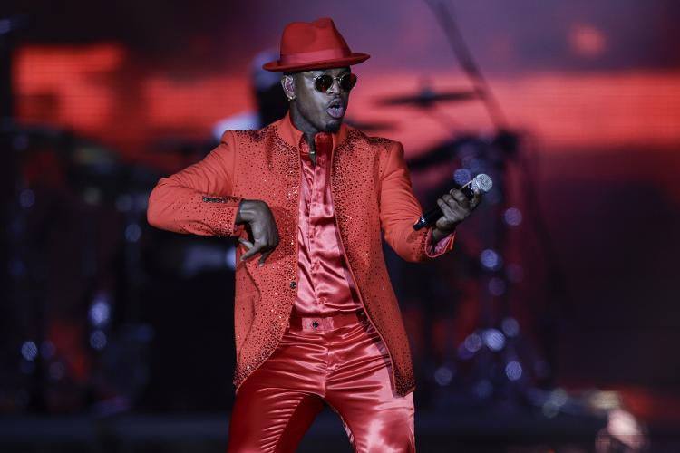 22.set.2024 -Ne-Yo se apresenta no palco Mundo na última noite de Rock in Rio