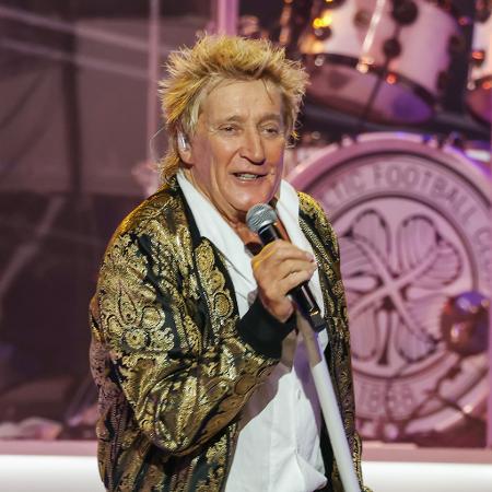 Rod Stewart, em apresentação em Nova York, em julho deste ano
