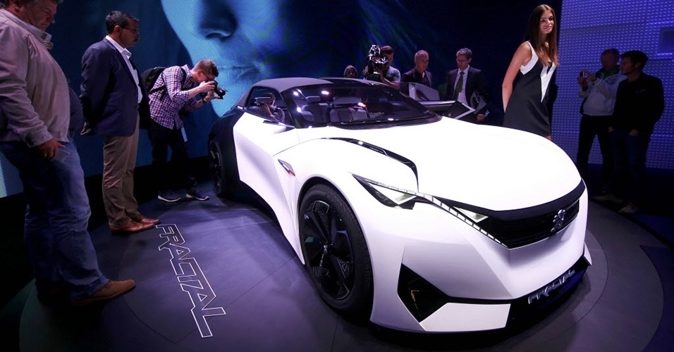 Peugeot Fractal Concept - Daniel Roland/AFP Photo