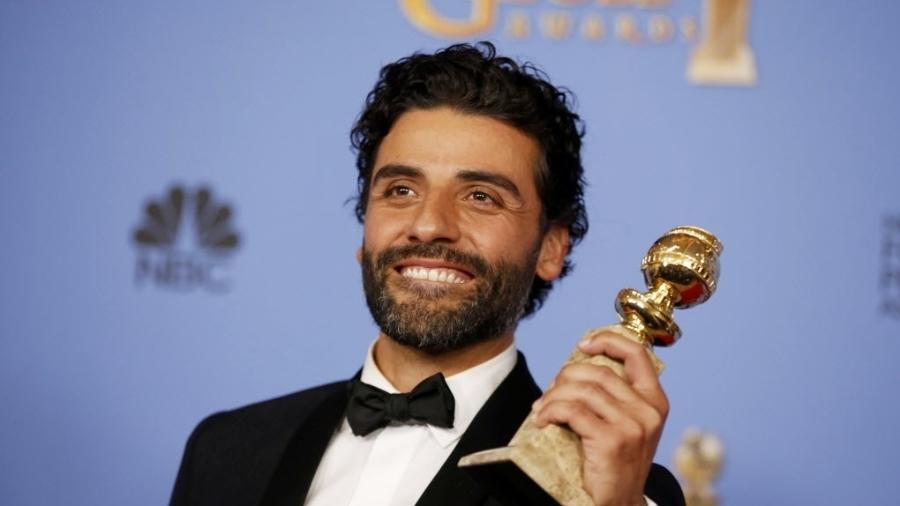 Oscar Isaac no Globo de Ouro - REUTERS