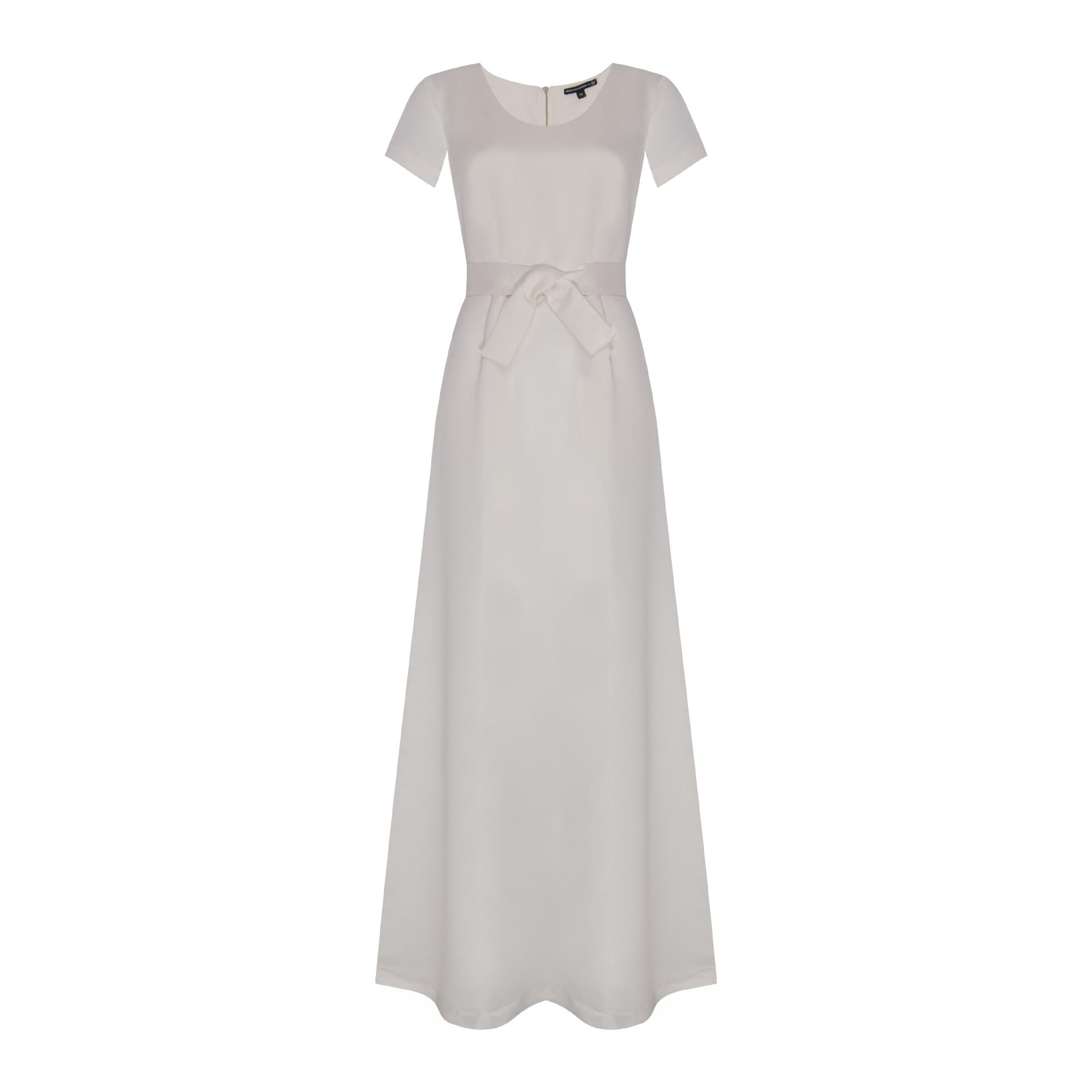 Vestido acinturado com mangas, da Alexandre Herchcovitch para C&A. Preço: R$ 299,99. Informações: www.cea.com.br - Divulgação