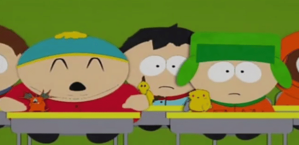 Episódio de "South Park" que parodia "Pokémon", exibido em 1999 - Reprodução