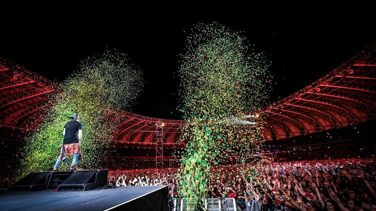 08.nov.2016 - Com trio Axl Rose, Slash e Duff McKagan, Guns N? Roses se apresenta em Porto Alegre - Katarina Benzova/Divulgação - Katarina Benzova/Divulgação